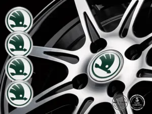 Skoda Radembleme Ausgabe Individuelle Harz-Labels